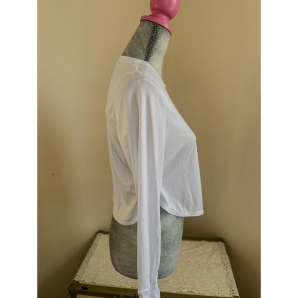 Aybl Define Crop Tee NWT Women’s X-Small Long-sleeved Active Tee Athleticwear - Picture 2 of 7